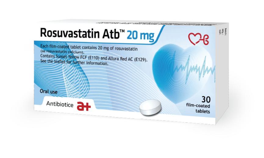 Rosuvastatin Atb 20mg