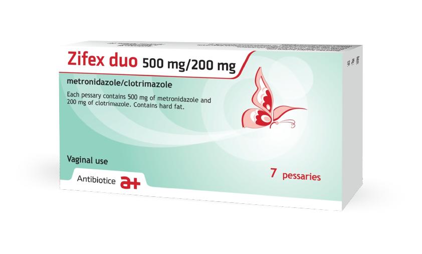 Zifex Duo (metronidazole/clotremazole)