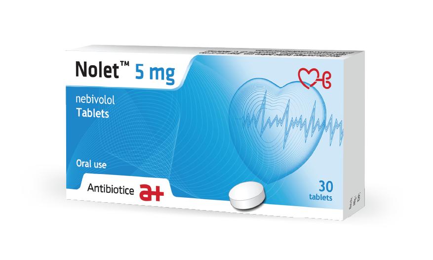 Nolet ( Nebivolol ) 5mg