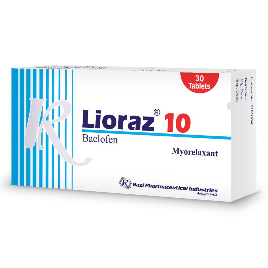 Lioraz ( Baclofen)10mg