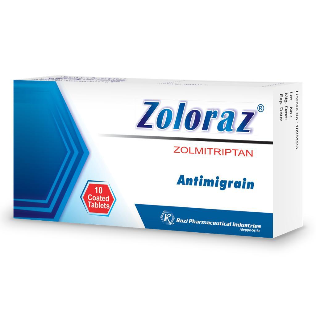 Zoloraz (Zolmitriptan)2.5 mg