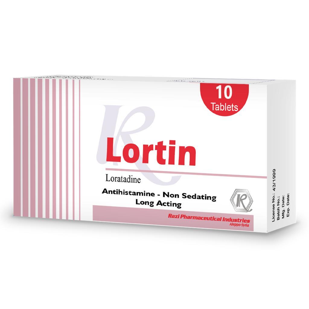 Lortin(Loratadine) - 10 Tab