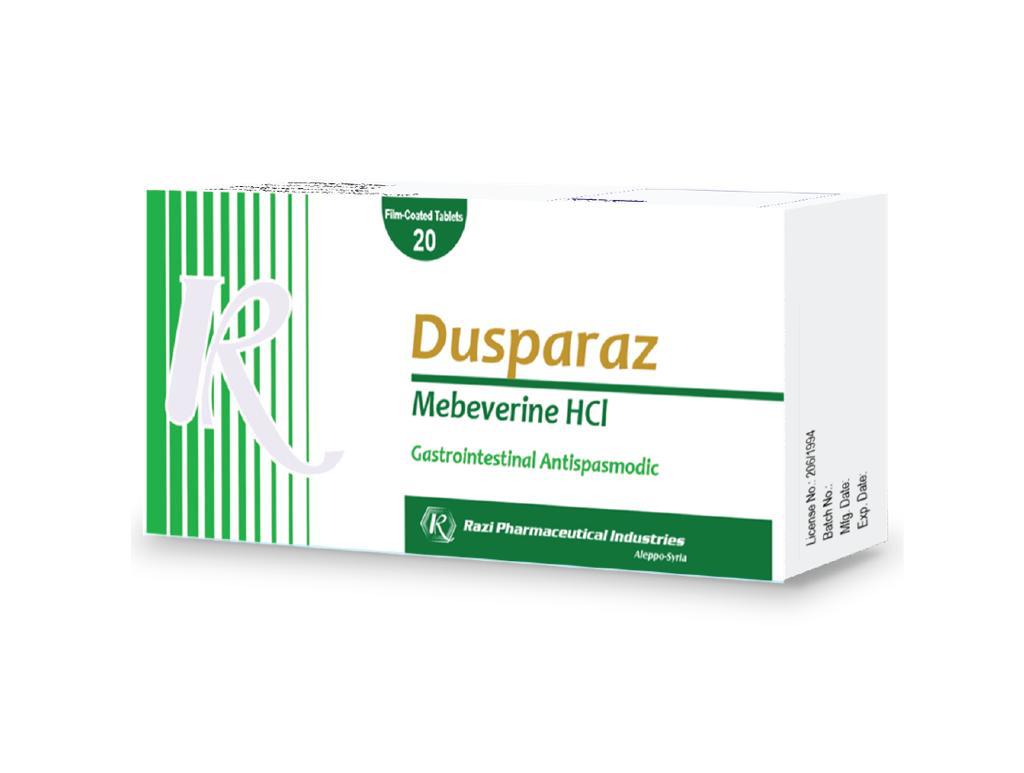 Dusparaz (Mebeverine HCL) TAB