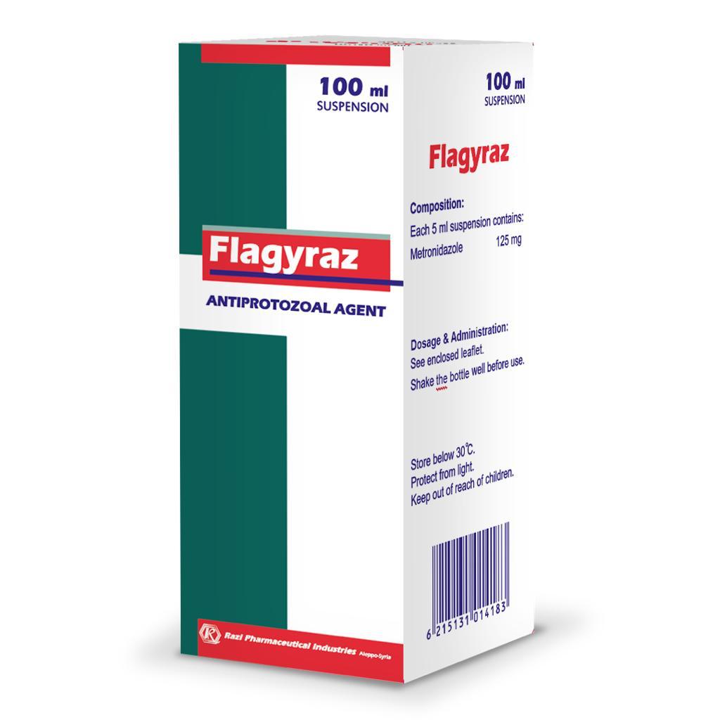Flagyaraz Fort (Metronidazole) 200mgl