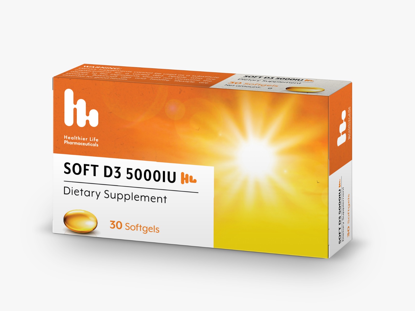 Soft D3 5000IU HL