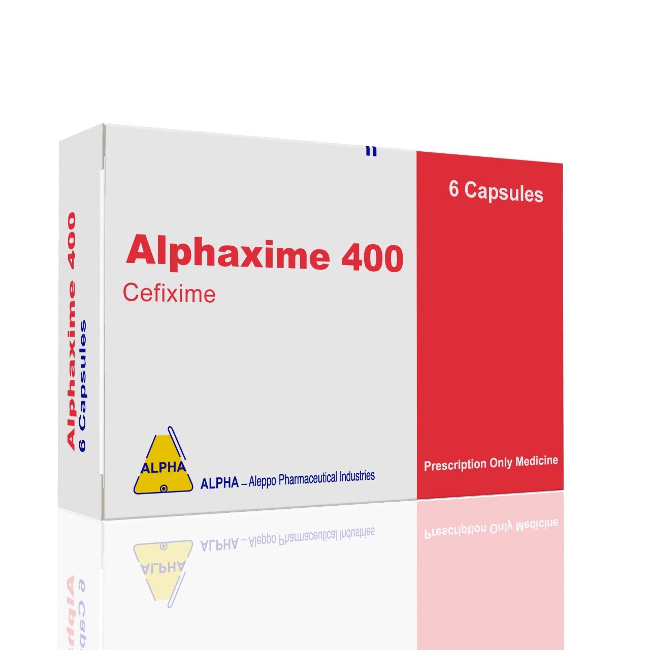 Alphaxime 400mg (Cefixime) - 6 Cap